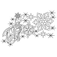 stocking filler snowflake angel 001